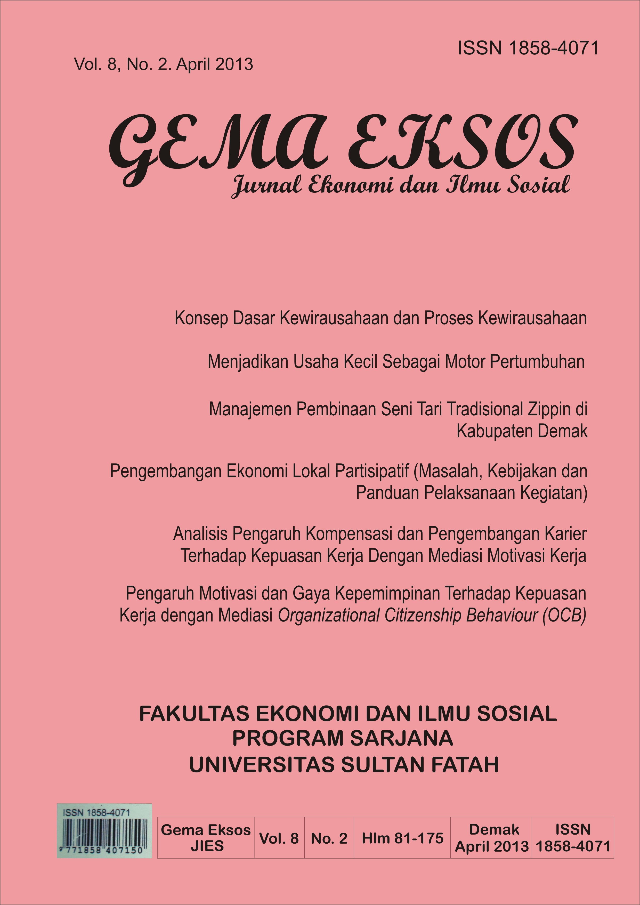 Cover Gema Eksos